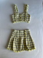 Zara Set Gr S mit Struktur Muster Tweed Berlin - Mitte Vorschau