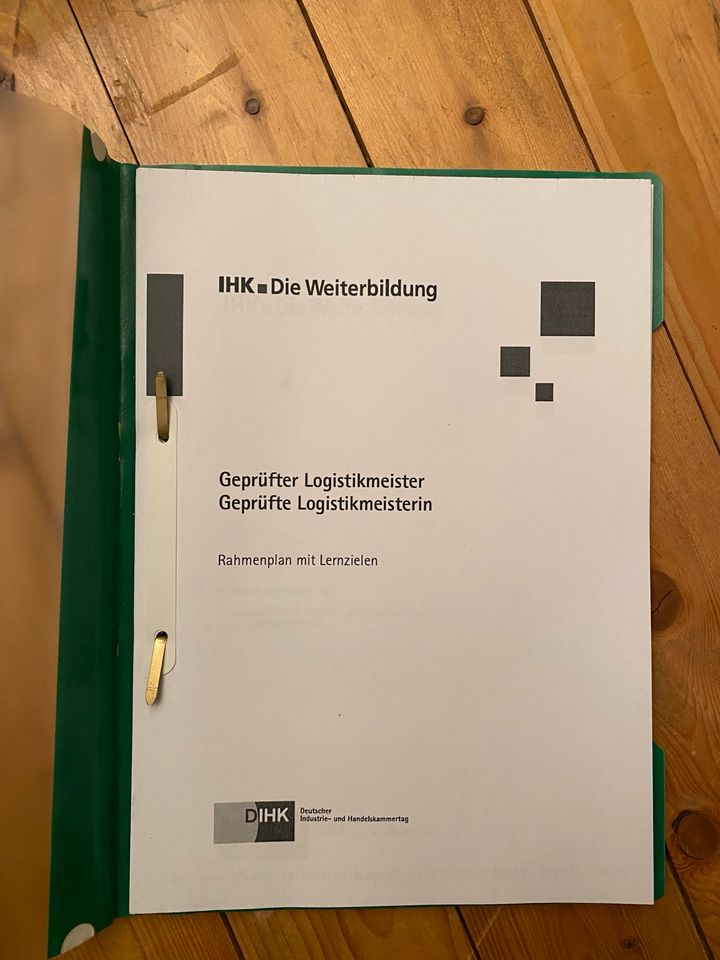 Logistik Meister Unterlagen/ IHK MIKP NTG ZIP BWH /HQ BQ in Kaarst