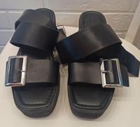 Sandalen,Riemchen-Sandaletten von Asos in Schwarz inkl. Versand Berlin - Spandau Vorschau