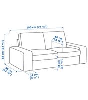 Ikea KIVIK 2er Sofa Hamburg-Mitte - Hamburg Neustadt Vorschau