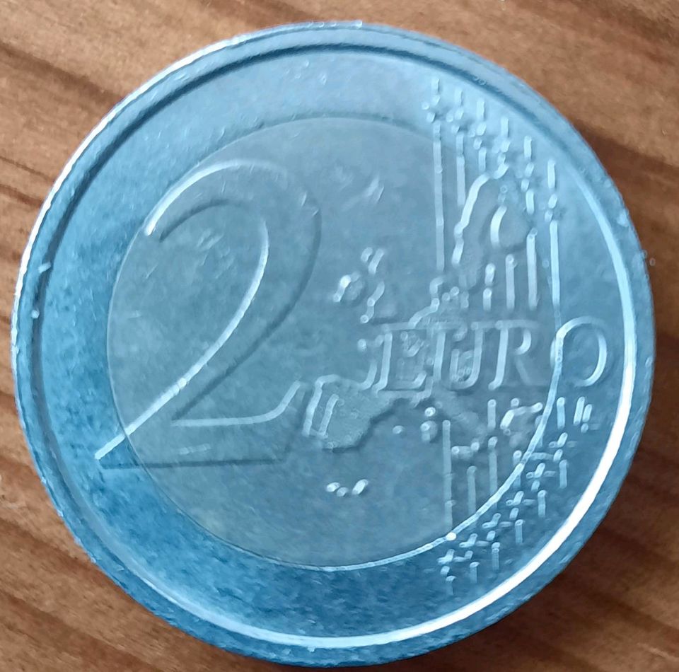 Dante Alighieri, 2 Euro Münze 2002 in Bremen