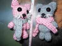 2 handgemachte Amigurumi-Kätzchen Mecklenburg-Vorpommern - Greifswald Vorschau