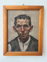 Gerhard Franke Impressionismus Portrait Mann Öl Gemälde DDR Berlin - Zehlendorf Vorschau