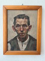 Gerhard Franke Impressionismus Portrait Mann Öl Gemälde DDR Berlin - Zehlendorf Vorschau