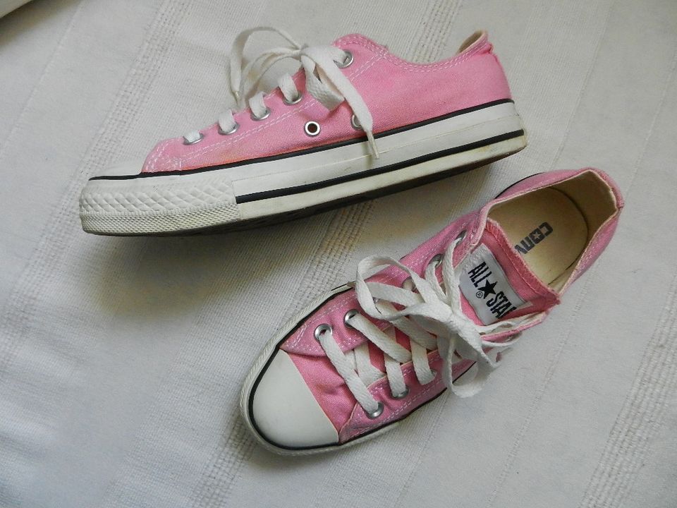 Converse Chucks Sneaker Turnschuhe low 37,5 pink UK 4,5 Punk in Bochum