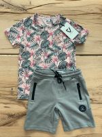 Neu Set no way monday 128 Shirt Hose Short Hawaii Palmen Schleswig-Holstein - Großhansdorf Vorschau