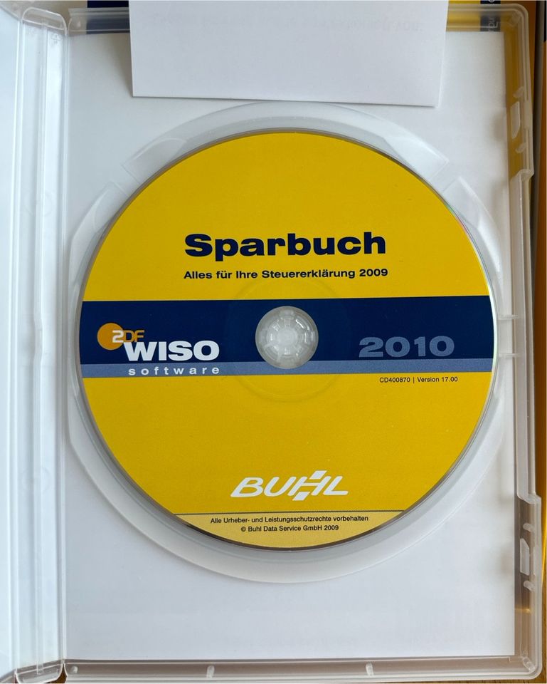 WISO Sparbuch 2010 Windows Version in Waiblingen