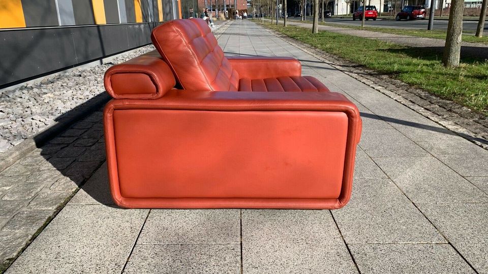 LAAUSER DESIGN 2er-SOFA LEDER ORANGE in Dortmund