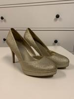 Goldene Glitzer-Pumps/Highheels– Eleganz trifft Glamour Nordrhein-Westfalen - Königswinter Vorschau