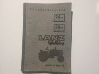 Original Lanz Bulldog Ersatzteilliste Schleswig-Holstein - Havetoft Vorschau