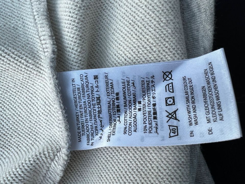 Gant Sweatshirt Kleid Kapuze Hellgrau Gr. S Neu! in Eschweiler