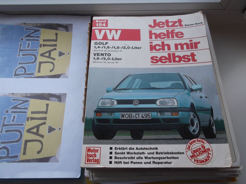 VW Gol/Vento Reparaturhandbuch, Band 154 in Hamburg