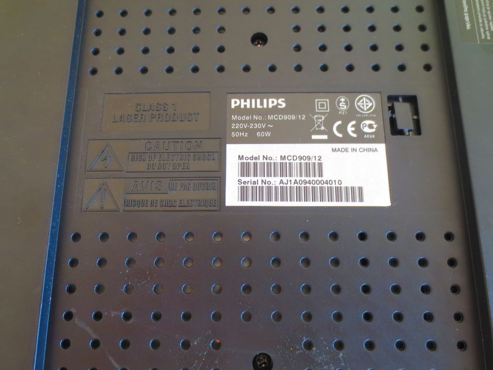Philips MCD 909/12 Endstufe in Einbeck