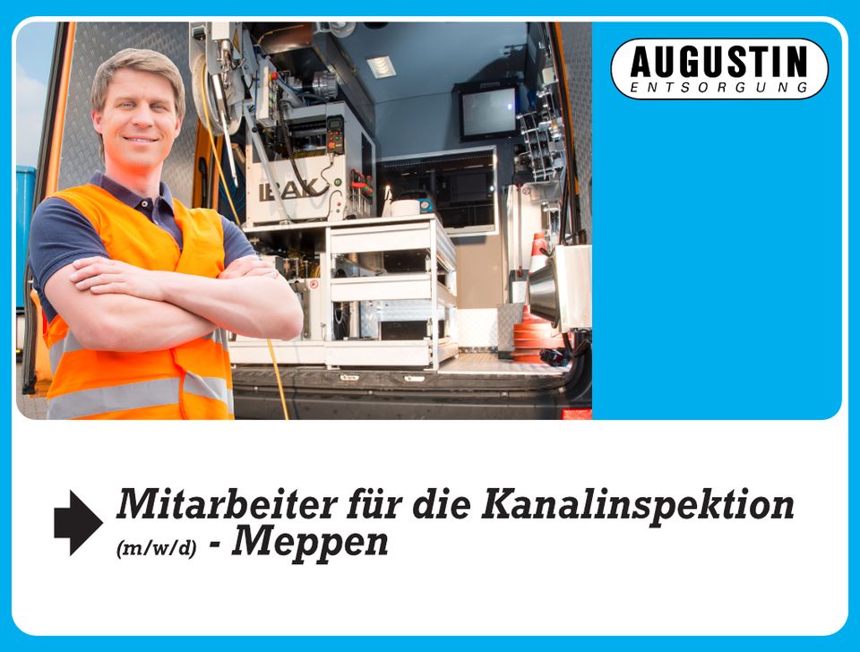 Mitarbeiter für die Kanalinspektion (m/w/d) - Meppen in Meppen