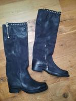 SUCHE A.s.98 Airstep Overkneestiefel Stiefel 42 8,5 schwarz Leder Bayern - Freilassing Vorschau