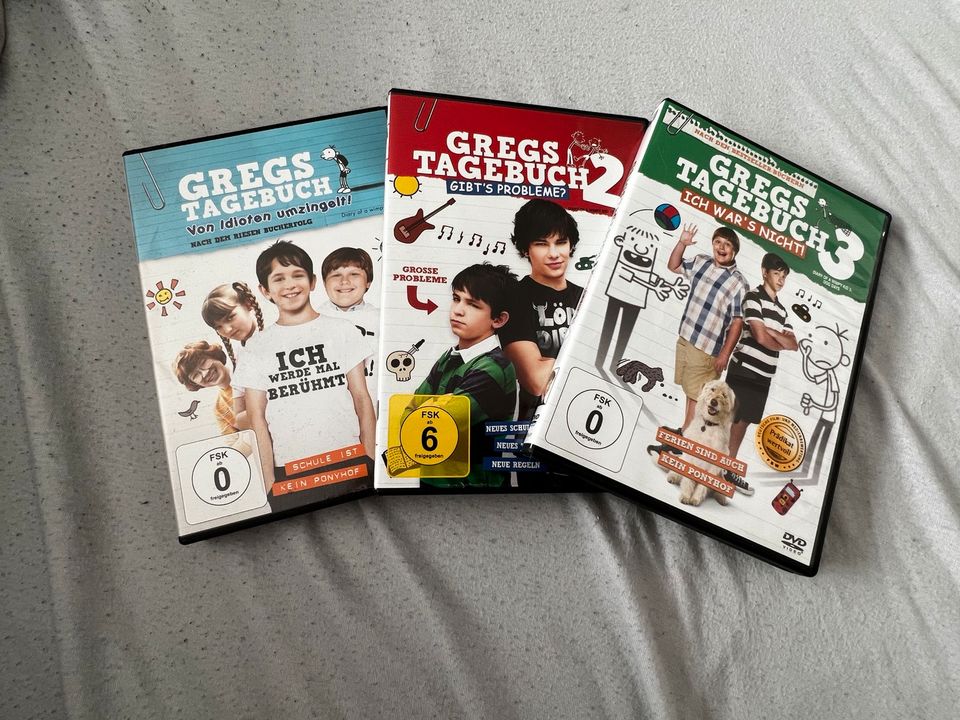 Gregs Tagebuch 1, 2 & 3 DVDs in Herne