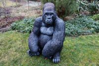 Gorillakind lebensgroß, Neu , aus Polyresin, für Außen Sachsen-Anhalt - Wimmelburg Vorschau