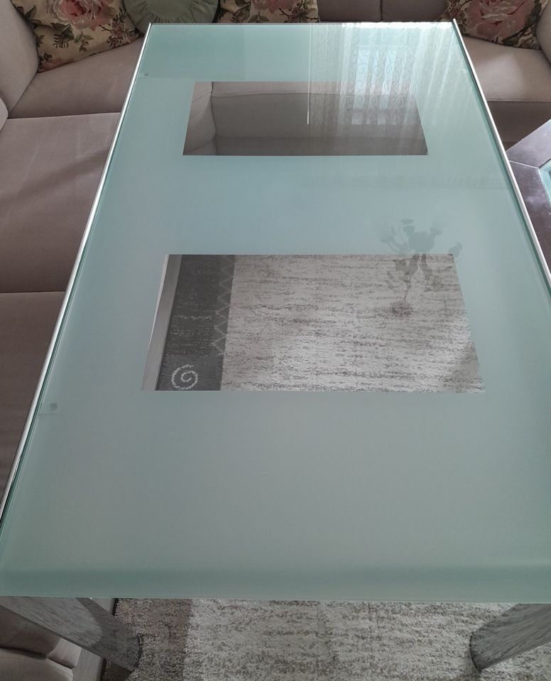 Esstisch  Glas/Metall 140x 83 x 76 cm in Köln