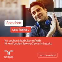 Call Center Agent (m/w/d) im Inbound Leipzig - Leipzig, Zentrum-West Vorschau