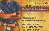 Handwerkliche Dienstleistungen rund um deine Immobilie Niedersachsen - Zetel Vorschau