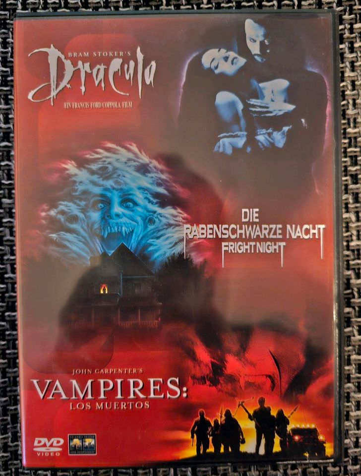 Dracula, Vampires Los Muertos, Fright Night / 3 DVD Box in Jettingen-Scheppach