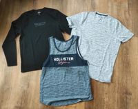 3 Hollister T-Shirts Gr. M Herren Kurzarm langarm Trägershirt Sachsen-Anhalt - Wetterzeube Vorschau