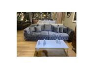 Sofa Couch 4-Sitzer Ancora Chesterfield Samt Sitzgruppe Niedersachsen - Oldenburg Vorschau