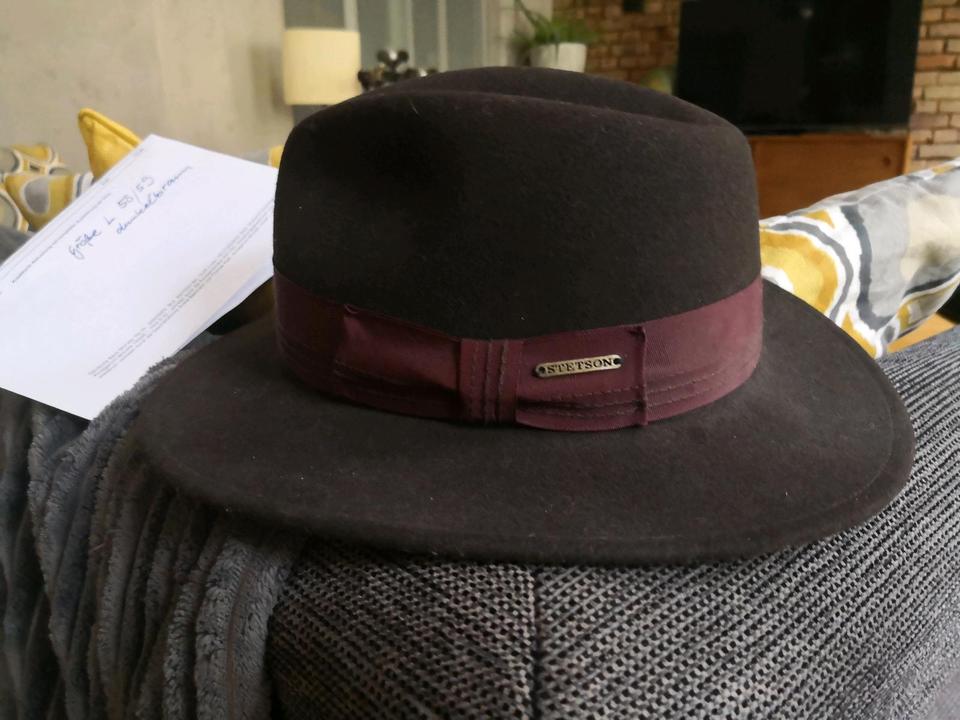 original STETSON COLUMBIA VitaFelt Traveller Hut Gr. L, RG dabei in Frankfurt am Main