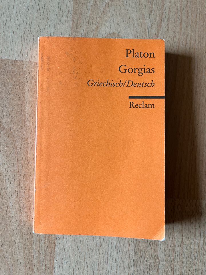 Platon: Gorgias (Griechisch - Deutsch) in München