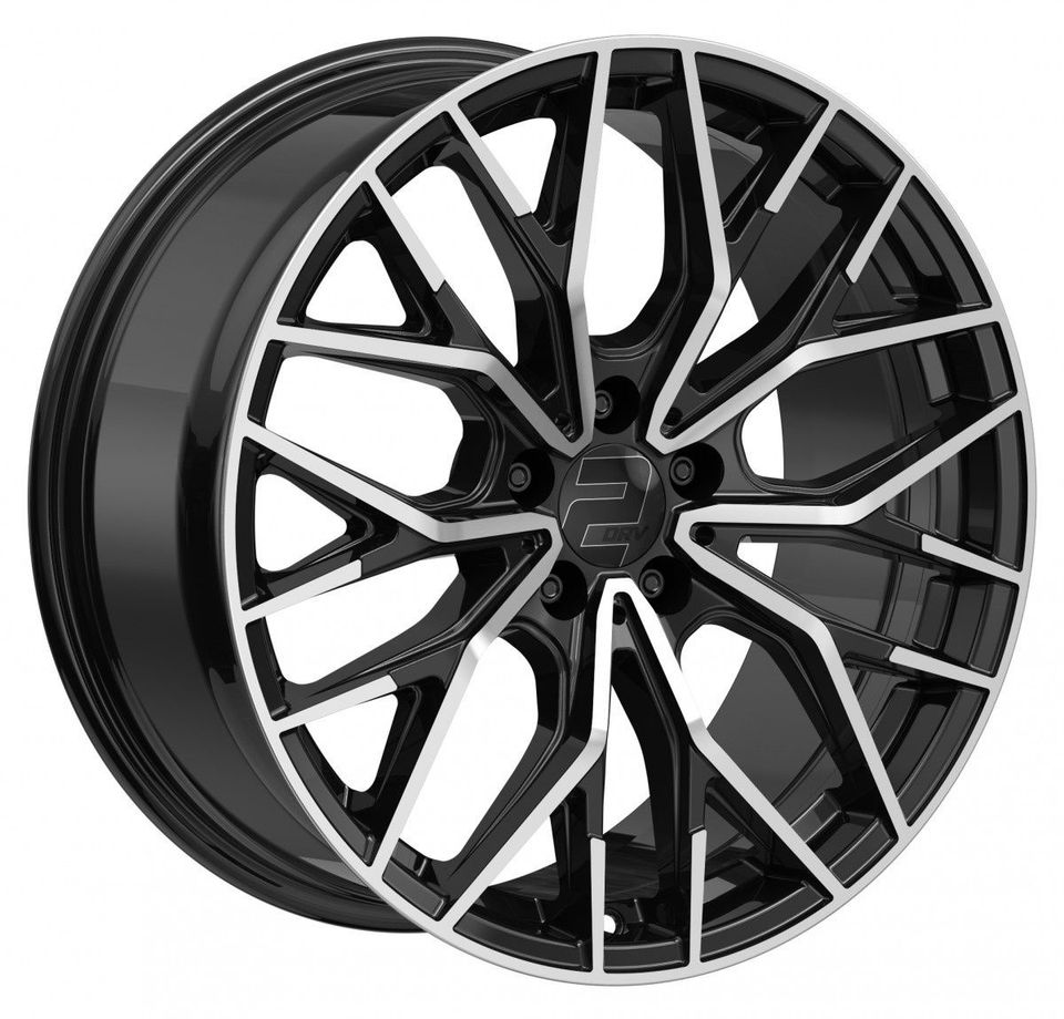 Wheelworld WH37 19 Zoll Felgen für VW Golf 5 6 7 8 Passat Scirocco Arteon Phaeton Sharan GTI GTD GTE egolf 6R 7R 8R B5 B6 B7 B8 CC 3C 13 3H R 3D 7N Sommerräder Winterräder grau poliert Volkswagen in Neckarsulm