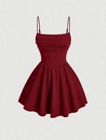 Korsett Kleid in Bordeaux München - Altstadt-Lehel Vorschau