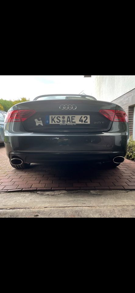 Audi A5 Cabrio S Line Anhängerkupplung Winterreifen in Baunatal