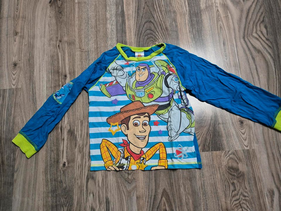 Toy Story Pyjama Hose Gr 128 Schlafanzug Disney Woody Buzz in Wartenberg