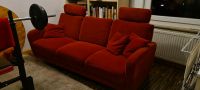 Sehr gepflegtes rotes Sofa Nordrhein-Westfalen - Detmold Vorschau