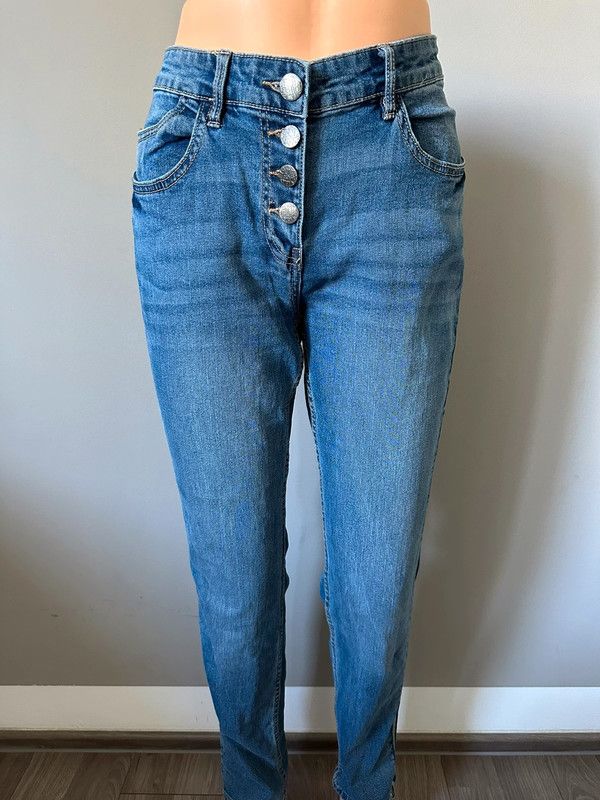 Blaue Jeans von Gina Benotti Slim, Gr. 38 in Panketal