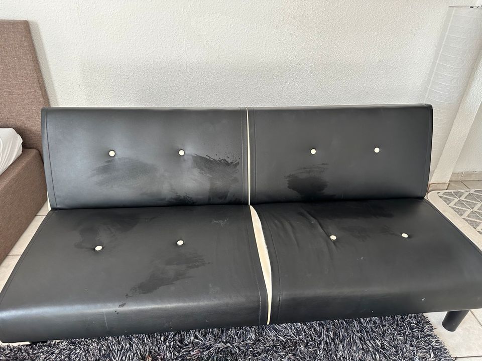 Sofa kann man auch alles Bett  benutzen in Mainz