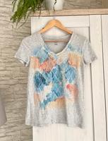 Tommy Hilfiger T-Shirt XS S Vintage Boho Batikprint Niedersachsen - Wolfsburg Vorschau