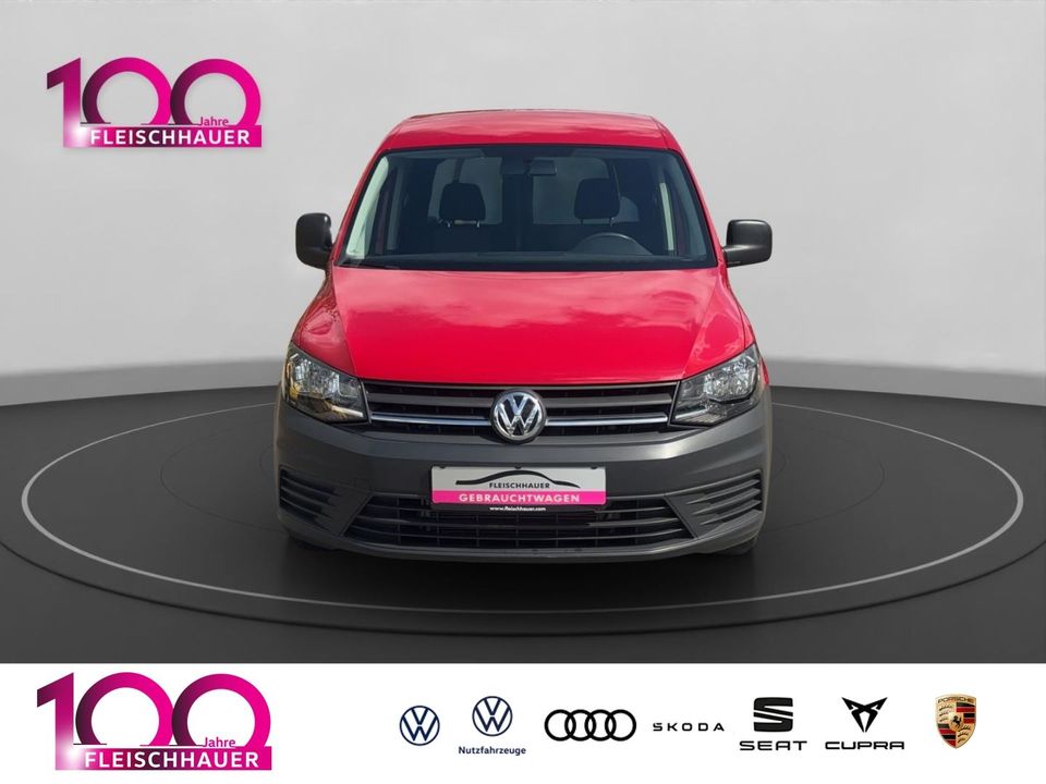 Volkswagen Caddy 1.2 TSI Kasten Klima Einparkhilfe wenig Km in Bad Kreuznach