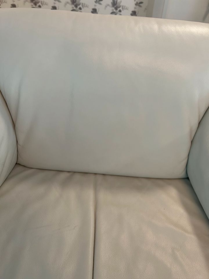 Designer Couch Sofa Garnitur echt Leder sehr gepflegt in Neumünster