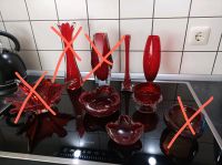 Konvolut aus roten Murano Glas Muranoglas Nordrhein-Westfalen - Coesfeld Vorschau