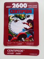 Ersatz Cartridge Red Label für Atari Corp. 2600 Spiel Centipede Bonn - Hardtberg Vorschau