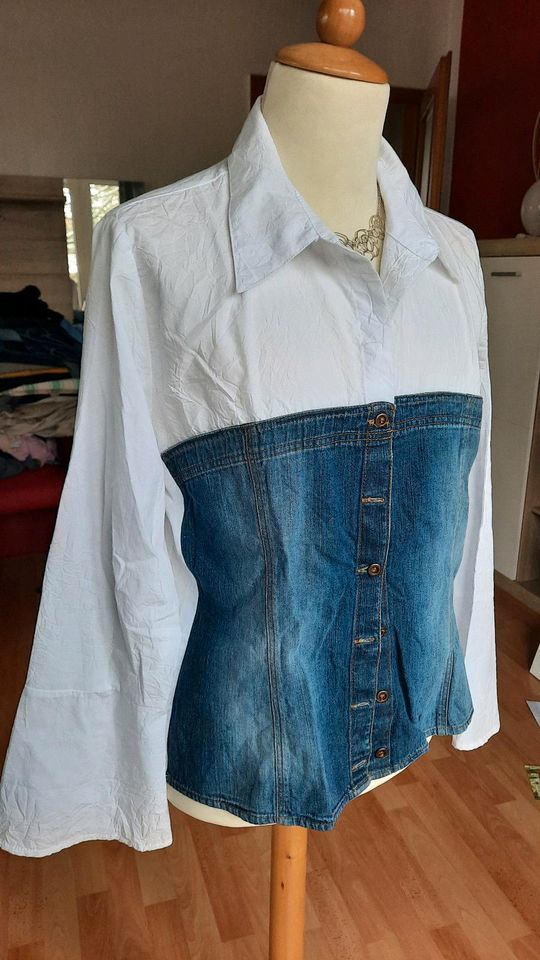 ♥️Kenny S. mega schöne Bluse mit Jeans 42/L NEU♥️ in Nordenholz