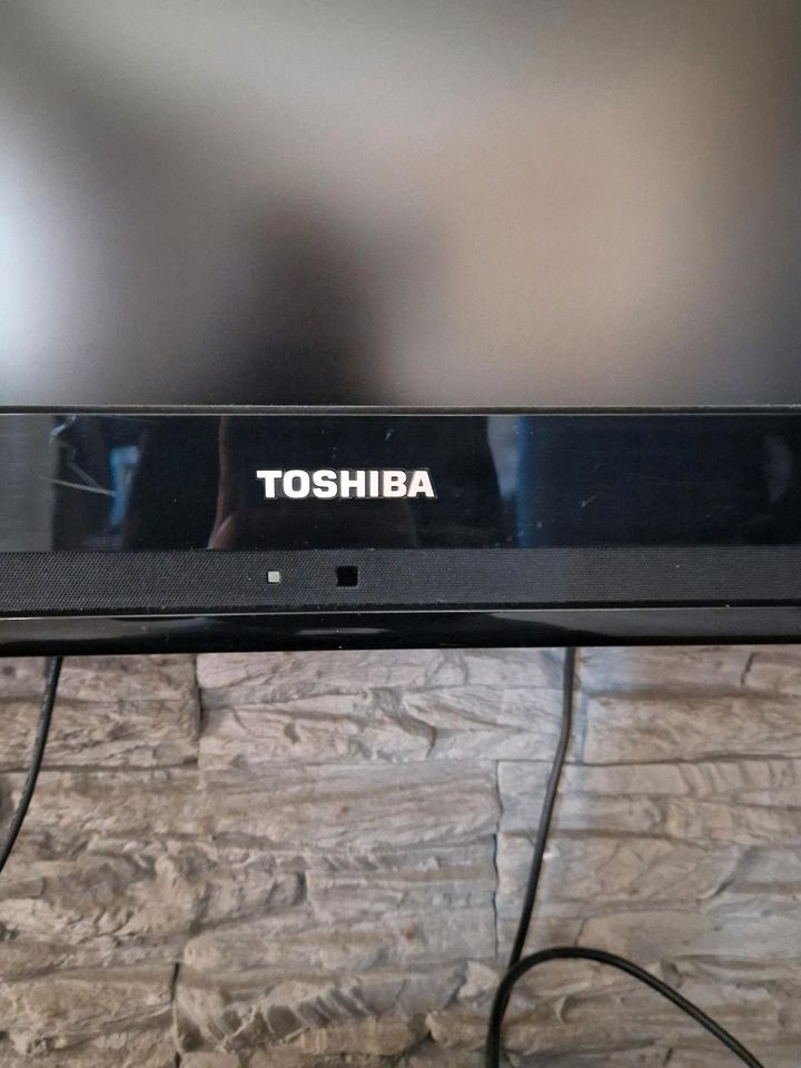 Fernseher Toshiba + Wandhalterung + Standfuss in Gladbeck