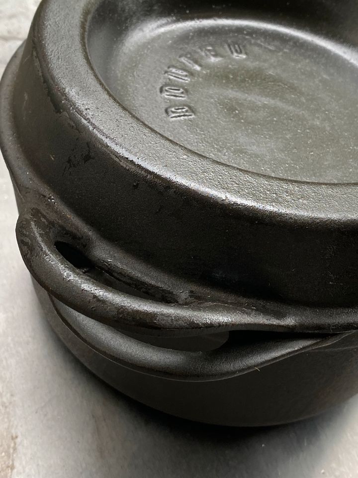 Doufeu Le Creuset ? 20 Bräter Topf Gusseisen Vintage in Bendestorf