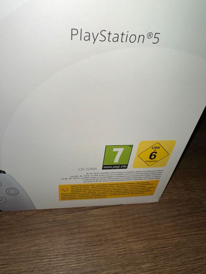 ✅Ps5 Disc Edition mit Controller in Ovp✅ in Buch Hunsrück