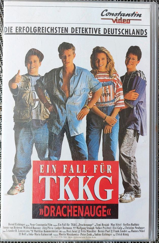 VHS-FILM "Ein Fall für TKKG - Drachenauge" in Schneeberg