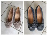 Gabor Pumps Ballerinas Gr. 5, Gr.38, Kiesel, Beige, Blau Nordrhein-Westfalen - Sassenberg Vorschau