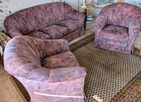1 Sofa, 2 Sessel  Wohnzimmer Sitzgruppe Niedersachsen - Wendeburg Vorschau
