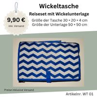 REDUZIERT: Wickeltasche/Reiseset m. Wickelunterlage, kompakt, Neu Nordrhein-Westfalen - Augustdorf Vorschau