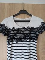 T-Shirt, Spitze, schwarz-weis Hessen - Rodgau Vorschau
